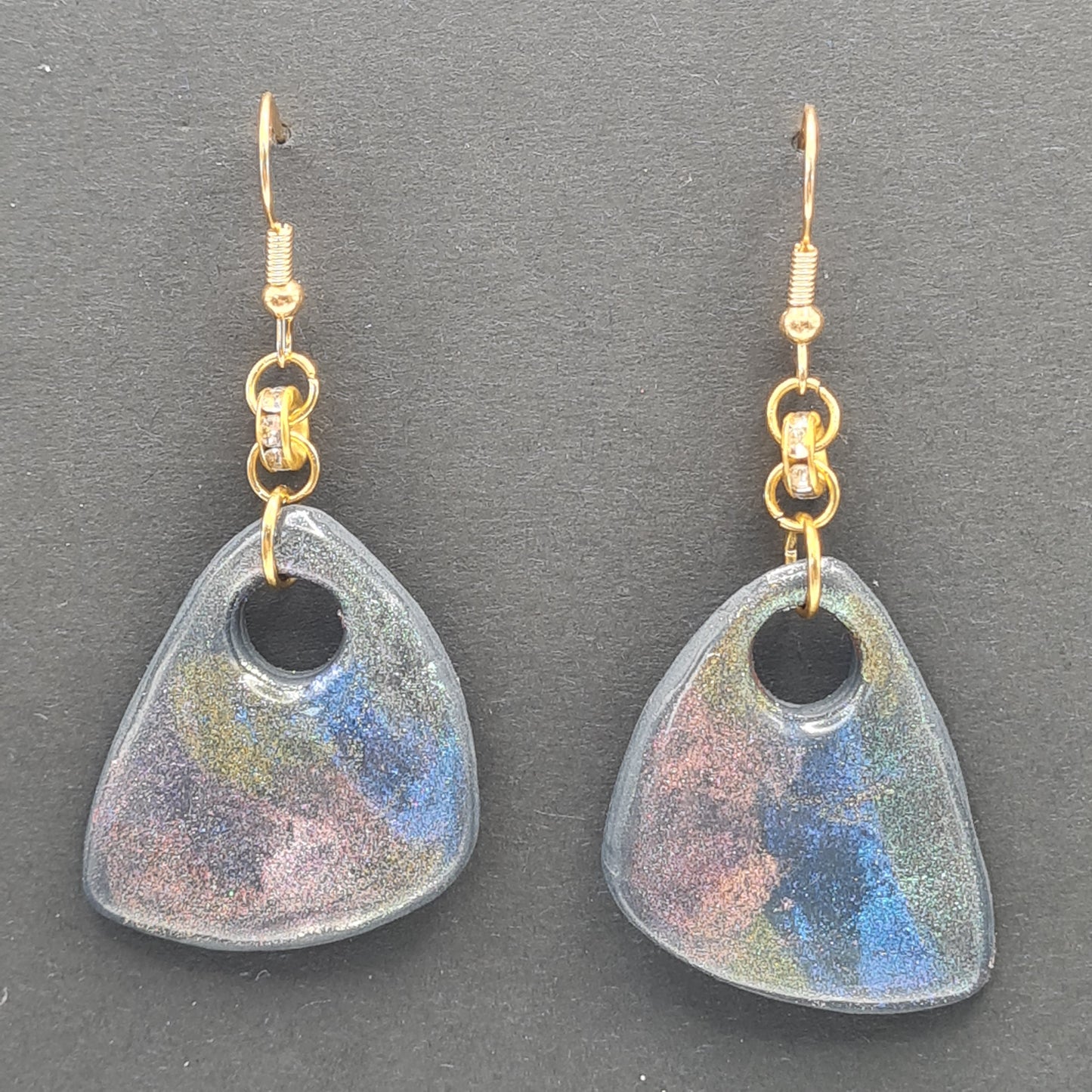 CCC Polymer Earrings - Brushed