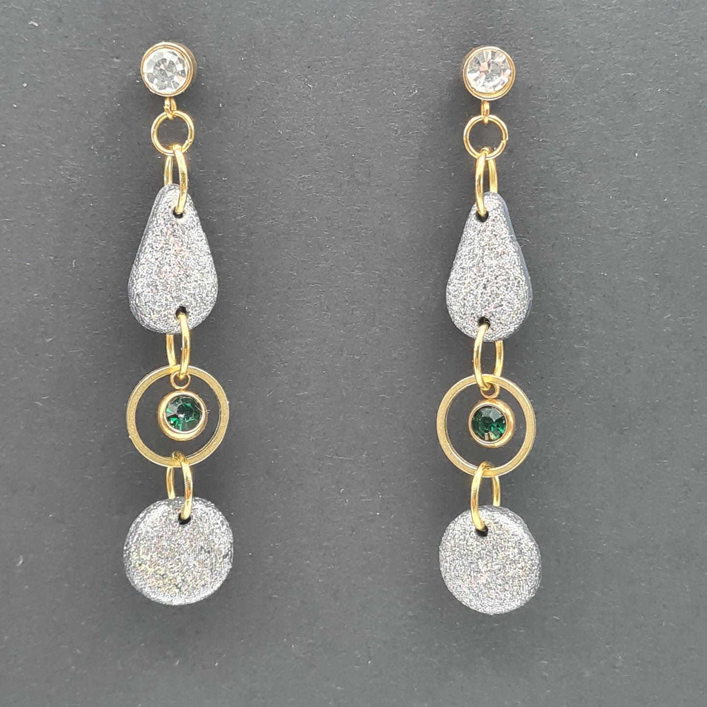 CCC Polymer Earrings Stony