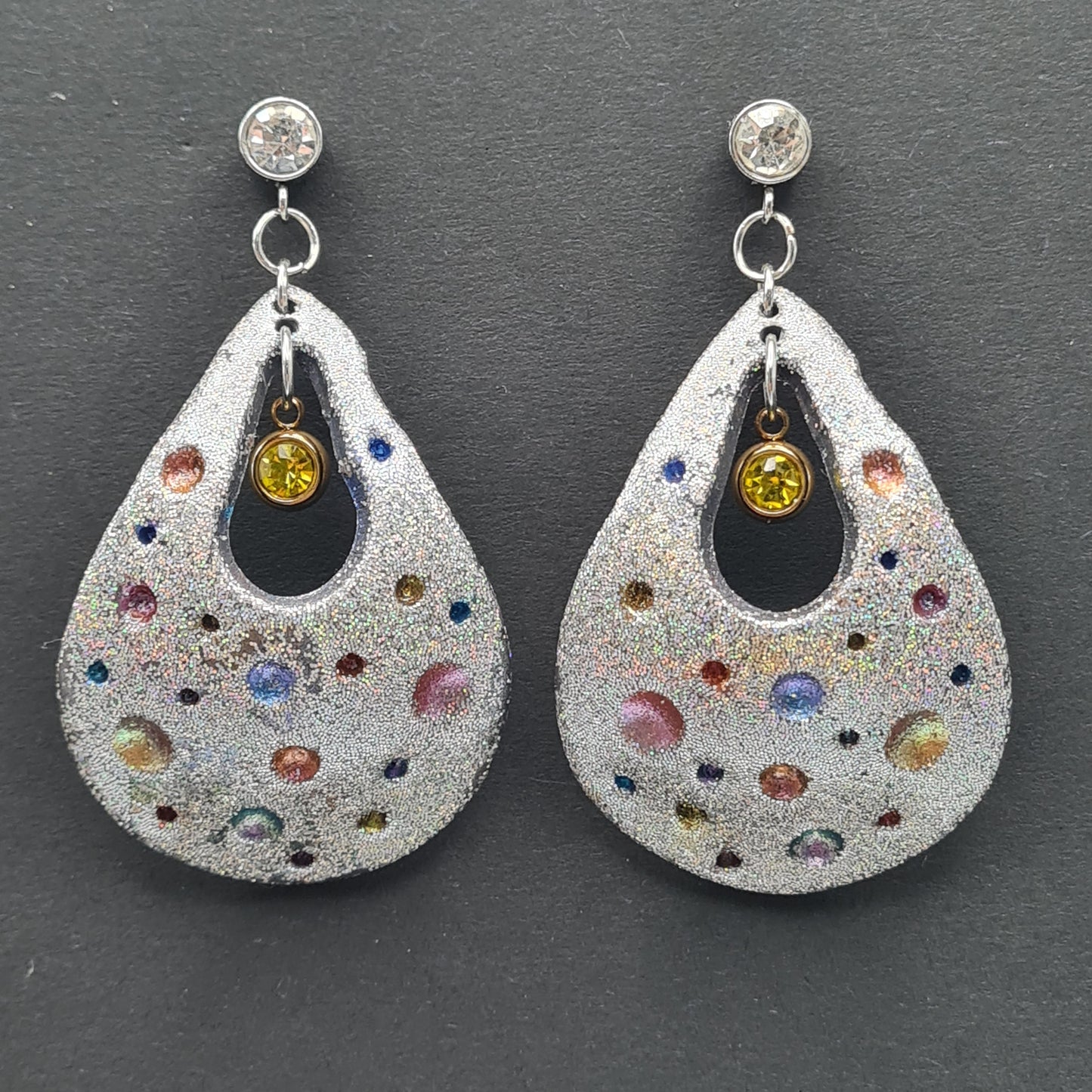 CCC Polymer Earrings Stony