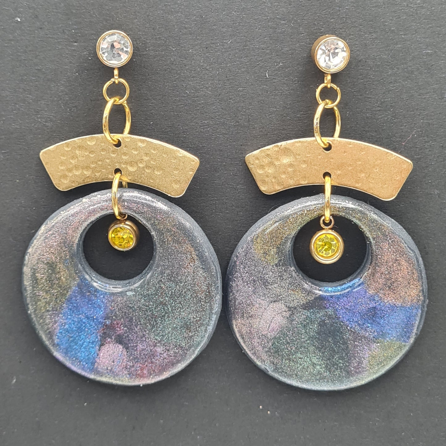 CCC Polymer Earrings - Brushed